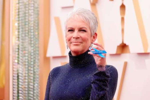 Emotiva reacción de Jamie Lee Curtis por su primera nominación en los Óscar