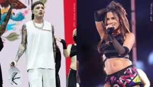 Peso Pluma fue captado con Anitta