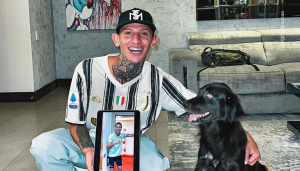 La Liendra rindió un tributo a su perrito