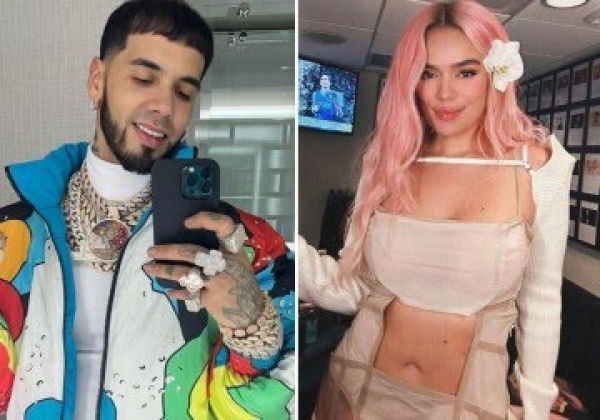 Anuel AA se borra tatuaje de Karol G