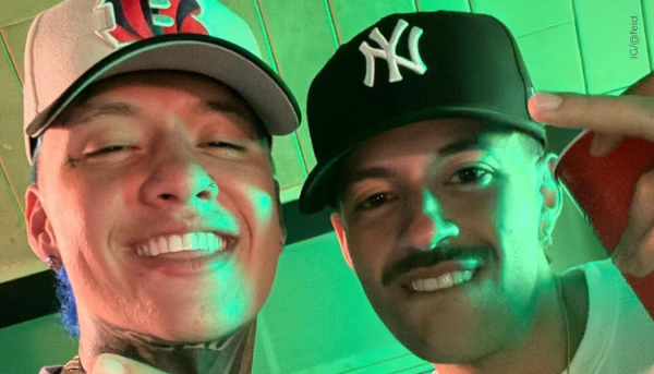Feid y Blessd compartieron juntos en una fiesta