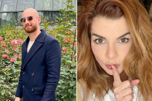 Con apasionado beso, Carolina Cruz y Jamil Farah confirman su noviazgo en redes