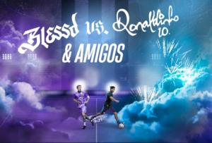 Blessd vs. Ronaldinho se verá en Win Sports