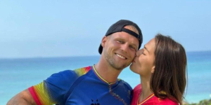 Dominic Wolf, será papá con su novia santandereana