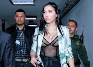 Aida Victoria Merlano está en Europa