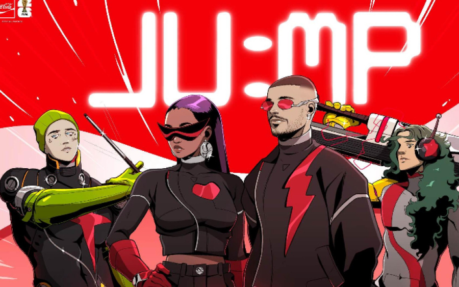 J Balvin canta “Jump”, himno de Coca-Cola rumbo al Mundial 2026