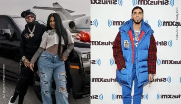 Anuel reveló lo que piensa de la colaboración musical entre Yailin y Tekashi