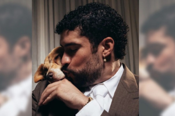 Bad Bunny y su perrita Sansa protagonizan la nueva portada de ‘Dogue’