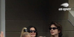 Timothée Chalamet y Kylie Jenner, la pareja del momento en la final del US Open