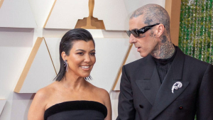 Kourtney Kardashian y Travis Barker revelaron el sexo de su bebé