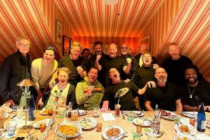 Jim Carrey cumplió 62 años y lo festejó con Adam Sandler y otros