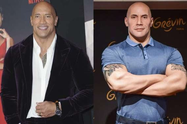 Dwayne “The Rock” Johnson pidió que mejoraran su estatua de cera