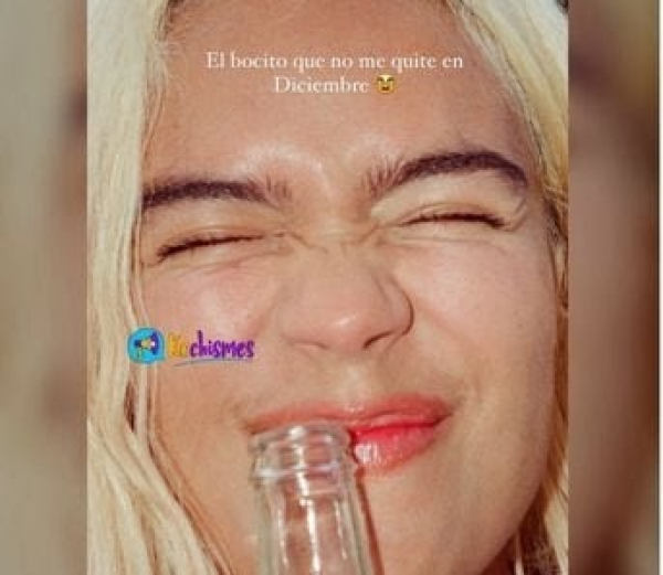 Karol G lució orgullosa su ‘bozo’en redes sociales