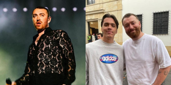 Sam Smith causa furor en las calles de Bogotá