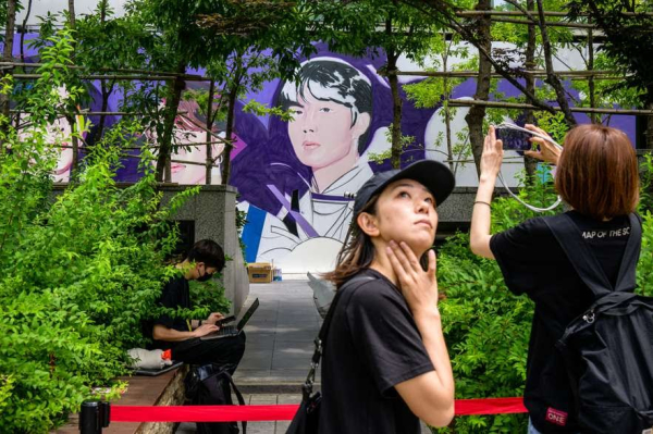 La banda de k-pop BTS cumplió 10 años