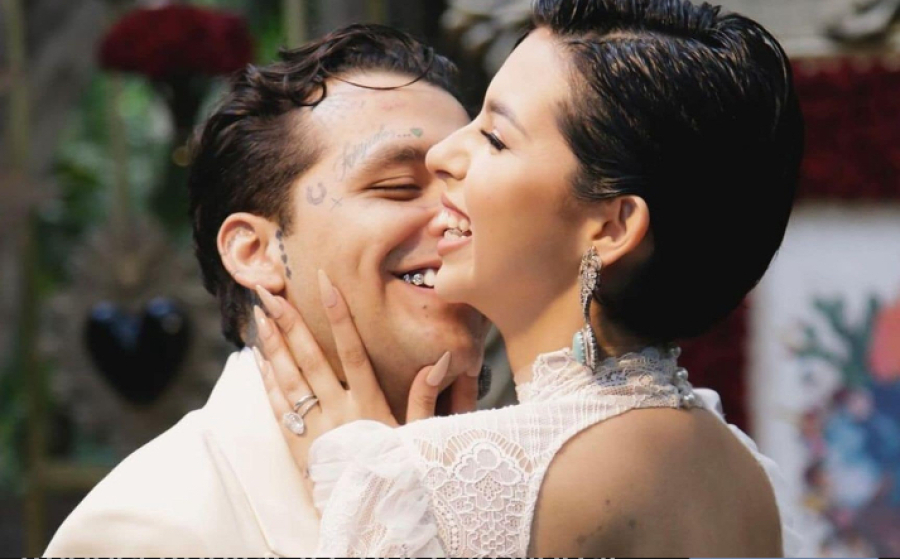 Ángela Aguilar genera revuelo con video viral junto a Christian Nodal