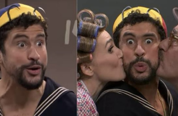 Bad Bunny revive a “Quico” en homenaje al “Chavo del 8” durante SNL