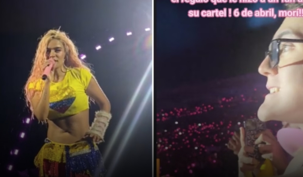 el increíble regalo que le dio Karol G a un fan