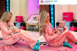 Paris Hilton y su bebé que preocuparon a sus seguidores